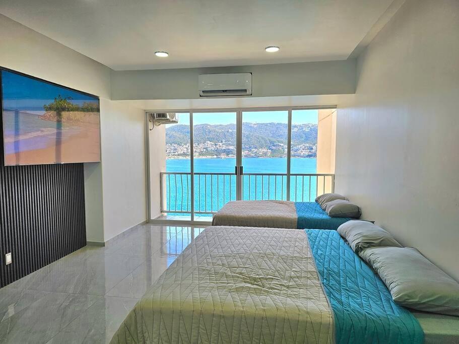Апартаменты Departamento Con Vista Al Mar Акапулько Экстерьер фото
